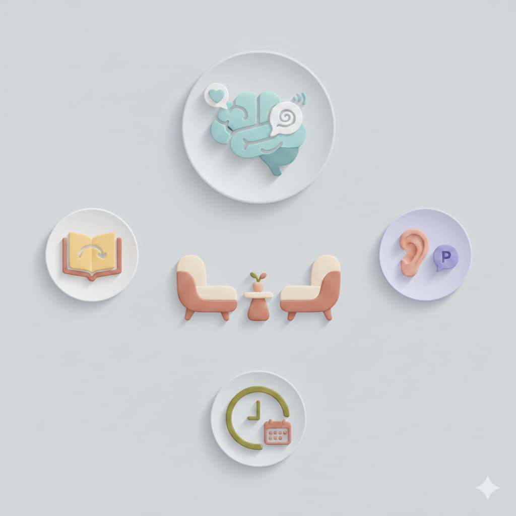 Ilustração do processo terapeutico